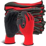 cmjlydh 4 Pairs Pack Multifunctional Work Gloves Gardening Gloves and Heavy Duty Work Gloves