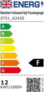 KSIPZE 30m RGB LED Strip Lights – Color Changing, Remote Control