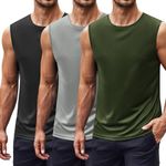 COOFANDY Mens 2 Pack Workout Tank T