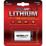 MICROUSB Compatible Battery with 9V Original 100% U9VL-JPBP Ultralife Lithium Battery (Pack of 1)