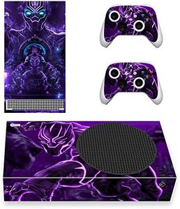 Vanknight Xbox Series S Slim Console Controllers Skin Decals Vinyl Stickers Wrap for Xbox Series S Console Panther