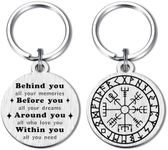 Alotozo Viking Compass Keychain