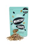 MUNCHY SEEDS Salted Caramel, Sunflower, Pumpkin, Protein Snack, Plant-Based Fibre & Vitamin E, Sweet & Delicious To Eat, Vegan Snacks for Kids & Adults, Add to Cereal or Salads - 125g Sharing Pack