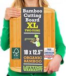 Organic Extra Large Bamboo Cutting 