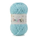 Ganga Acrowools Snuggly, 100% Polyester Yarn, Extra Soft Boucle Textured Yarn For Baby Articles, Shade No. Sng007