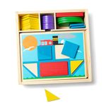 Melissa & Doug Beginner Pattern Blocks