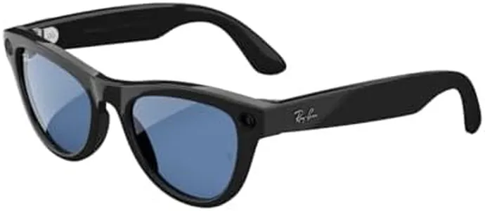 Meta Round, Skyler, Shiny Black/Transitions Cerulean Blue, Regular