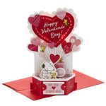 Hallmark Paper Wonder Musical Peanuts Pop Up Valentines Day Card (Plays Linus and Lucy), 999VCG1021