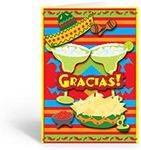 Stonehouse Collection |Gracias Note Card | 10 Boxed Cards & Envelopes | Margarita, Fiesta Thank You (Standard)