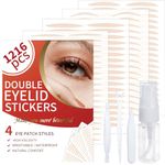 AELKO New Eyelid Lifter Strips 1220 Pcs Glue-Free Instant Invisible Eyelid Tape Waterproof long-lasting Double Eyelid Tape for Hooded, Droopy, Uneven Mono-eyelids Instant Eye Lift without Surgery