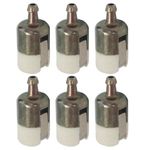 Hipa 125-527 Fuel Filter 13120507320 13120519830 for Echo String Trimmer/Edger/Backpack Blower (Pack of 6)