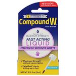 Compound W Wart Remover, Maximum Strength Liquid Salicylic Acid, 10ml, For Treatment & Common/Plantar Wart Removal