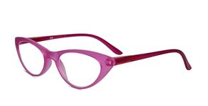 LensKandy Cateye Shape Reading Glasses for Women | Impact & Scratch Reistant Lenses | Accurate Power | Available Power +1.00 1.50 2.00 2.50 3.00 | Pink color | +1.50