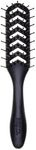 Denman Flexible Vent Brush D200 - Detangling Brush With Lightweight Grip & Control – Perfect For Styling During Blow-Dry & Detangling Wet & Dry Hair – Black (Pack of 1)