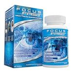 Focus Fast Brain Supplement for Memory. Nootropics for Concentration for Mental Clarity, Cognitive Enhancement Ginseng, Ginkgo Biloba, Choline and More