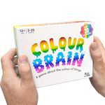 Colourbrain Board Game: Award-Winning Simple Family Board Game | Reduced Packaging | Includes 20 Secret Questions | Fun Christmas Game for Families and Adults