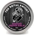 (The Royal Knight Scent, 60ml) - Badass Beard Care Beard Balm - The Royal Knight Scent, 60ml - All Natural Ingredients, Keeps Beard and Moustache Full, Soft and Healthy, Reduce Itchy and Flaky Skin, Promote Healthy Growth