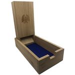 Grinning Gargoyle - Bamboo DnD Dice Tower and Dice Rolling Tray - Portable Wood Dice Shaker Accessory - Dice Trays for Role-Playing and Tabletop Games - Noise Dampening Wooden Dice Tray (Gargoyle)