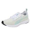 Puma Womens Reflex WNS White-Light Aqua-Black Sneaker - 7UK (38879403)