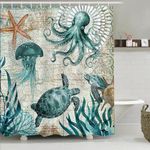 Simpomsy Shower Curtain, Bathroom C