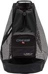 Cressi Roatan Heavy Duty Mesh Scuba Dive Bag, Black, 90 LT