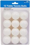 Ping Pong Balls White |Table Tennis Balls | Durable | Premium Quality and Performance Ideal Racket ball ABS 40+ for Training Learning Indoor & Outdoor - Pack of 12