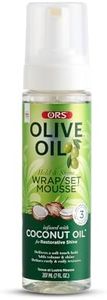 Organic Root Stimulator Olive Oil Hair Wrap Set, 7 Ounces