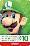 Nintendo eShop PrePaid Card $10 USD (Nintendo Switch/3DS/Wii U) Email Delivery