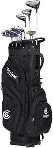 Cleveland Launcher XL Full Set RH 10 Clubs + 1 Cart Bag Steel Universal