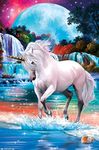 Trends International PD Moreno: Fine Art - Unicorn Wall Poster, 22.375" x 34", Multi