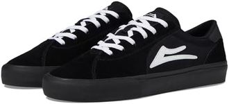 Lakai Flaco II Mens Skate Shoes, Black/Black Suede, 11.5