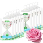 TYCOM Dehumidifiers, Hanging Humidity Packs for Effectively Absorbing Excess Moisture, Closet Dehumidifiers & Odor Removers for Home & Car -Rose 10Pcs