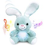 BabyBibi Bunny Stuffed Animal - Interactive Soft Plush Peekaboo Bunny, 16 Inches Tall. Peek a Boo Animal Toy for Ages 6 Months to 5 Years Old