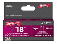 Arrow Fastener 187 7/16" T18 Staples