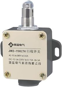 uxcell JW2-11H/LTH Roller Plunger Momentary Limit Switch 1NC+1NO for CNC Mill 3D Printer Door Switch