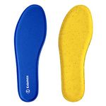 Knixmax Memory Foam Insoles with Soft Foam - Breathable Inner Soles Cushioned Shoe Inserts Replacement Innersoles for Running Shoes, Sneakers, Sports Shoes Navy 8UK - 42EU