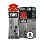 Science in Sport Energy Gel Pack, SIS Energy Gel + Caffeine, 22g Fast Acting Carbs, Performance & Endurance Gels, Berry Flavor - 2 Ounce (6 Count)