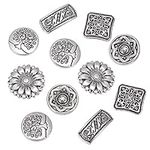 HOUSWEETY 50Pcs Vintage Buttons, Ra