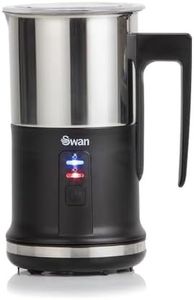 Swan SK33020BLKN Automatic Milk Frother and Warmer, Non Stick Coating, Auto Switch Off, 500W, Black