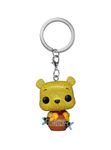 BoxLunch Funko Pocket Pop! Disney Winnie the Pooh Diamond Collection Pooh Bear Vinyl Keychain Exclusive, Multi, One Size