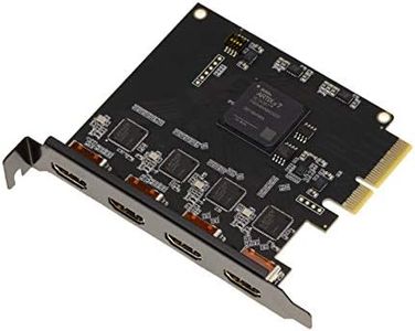 KALEA-INFORMATIQUE Scheda PCIe per l'acquisizione di flussi HDMI. Registra fino a 4 flussi simultaneamente SENZA COMPRESSIONE. Compatibile con HD e 4K.