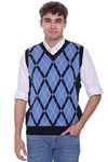 GODFREY V Neck Winter Woolen Sleeveless Men Sweater