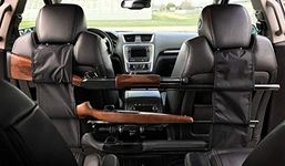 Car Concealed Seat Back Gun Rack To Hold 3 Rifles