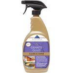 Granite Gold Clean and Shine Spray-Streak-Free Deep Cleaning & Polishing of Granite, Marble, Quartz, 24 Fl Oz