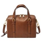 Fossil Women Carlie Brown Satchel Bag Zb1772200