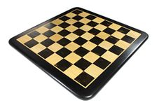 StonKraft - 21" x 21" - Collectible Rosewood Wooden Chess Game Board Without Pieces - Appropriate Wooden & Brass Chess Pieces Chessmen Available Separately