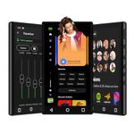 YFFIZQ 80GB MP3 Player with Bluetooth and WiFi,4.3" 1080P Full Touch Screen MP4 Player with Spotify,Portable HiFi Sound MP3 Player,Android 9.0 MTK 8 Core Music Player Support Online Music&Download APP