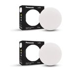 Panasonic Polyvinyl Chloride 15W Led Round Downlight for Ceiling | Twist & Fit Round Led Modular Surface Ceiling Light for Home & Hall (Cool White,Pdlm22157-2)