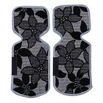 Kuber Industries Velvet 2 Pieces Fridge Handle Cover (Black) -CTKTC5791, Standard (CTKTC05791)