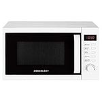 Cookology CFSDI20LWH Digital 800W Freestanding Microwave, 20 Litre Capacity with 25cm Turntable, Features Weight and Time Quick Defrost Setting and 8 Cooking Functions - In White